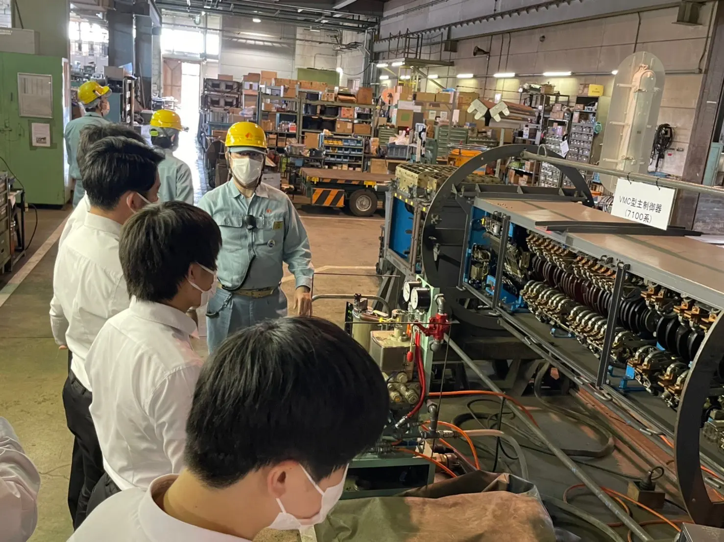 先生ブログ】南海電鉄千代田工場へ見学に行ってきました 先生ブログ】南海電鉄千代田工場へ見学に行ってきました